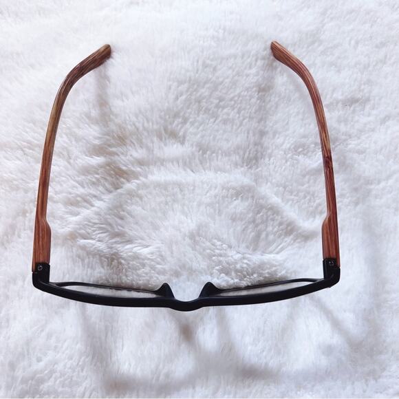 Owen Black with Light Wood Reader Glasses - Picture 4 of 11
